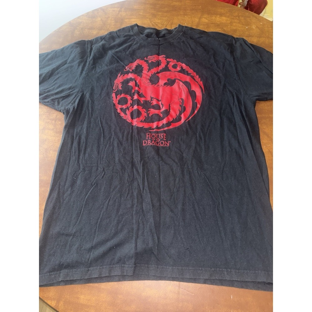 House Of The Dragon T-Shirt Size XL  Three Headed Dragon